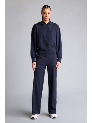 DeFacto Wide Leg Cepli Geniş Paça Uzun Sporcu Eşofman Altı G5496AX25WN