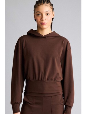 DeFacto Kapüşonlu Sporcu Sweatshirt G5664AX25WN