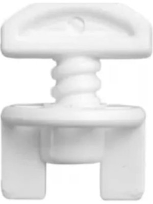 Hepta Collection Perde Stoperi 10 Adet Vidalı Perde Korniş Sonu Düğmesi Stobu Perde Tutucu