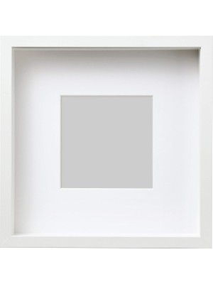 Hepta Collection Sannahed Çerçeve, 25X25 Cm, Beyaz