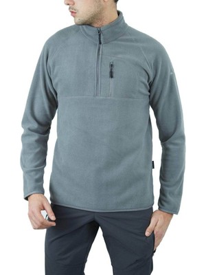 Alpinist Gamma Yarım Fermuarlı Erkek Polar 600508-GR