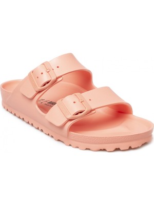 Birkenstock Kadın Terlik 1022511 Coral Peach Günlük Kullanım İçin Rahat Deri Malzeme