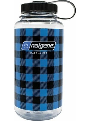 Nalgene 32oz WM Blue Plaid Tritan Suluk 2020.0131