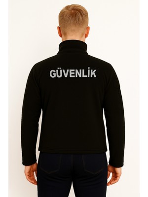 Kalın Polar Erkek Kışlık Nakışlı Güvenlik Cepli ve Logolu Ürün