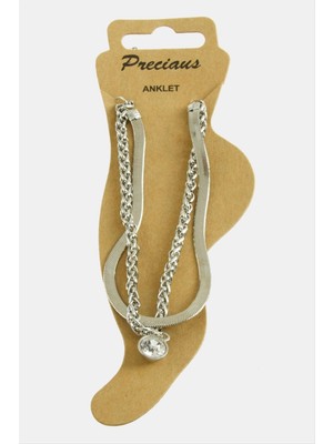 Nacario Kedi Zirkon Taşlı Lüks Halhal