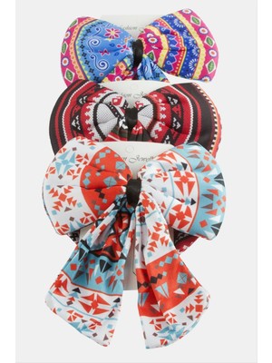 Nacario Kilim Desenli Otomatik Toka 18 cm