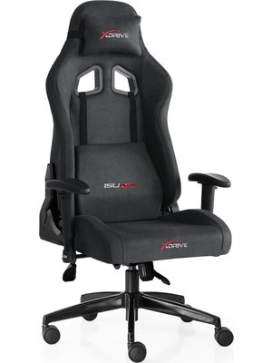 Delixa Xdrive 15'li Profesyonel Koltuğu Kumaş Siyah/siyah