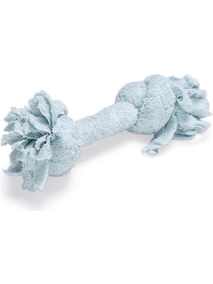 Delixa Yavru Köpek Oyuncağı, Çift Düğümlü Diş Ipi, Peluş, Mavi, 20X6X4,5CM