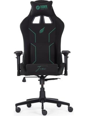 Delixa Hawk Chair Fame Emerald Kumaş Koltuğu