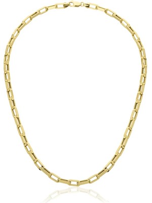 Harem Altın Uzun Halka Zincir Kolye ZKU140