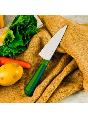 Delixa Ar Yıldız Loft Şef Bıçağı 16 cm Yeşil