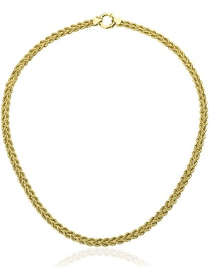 Harem Altın Çift Halat Zincir Kolye ZKU036