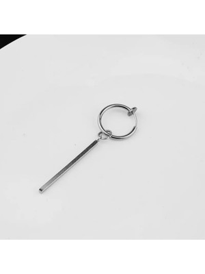 Normadia Sallantılı 316L Çelik Küpe, Şık ve Modern Tasarım, Hafif ve Rahat Kullanım