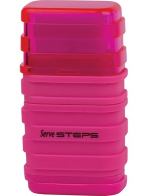 Delixa Serve Steps Silgili Kalemtiras Pembe Tekli