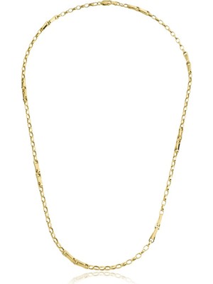 Harem Altın Sifon Doç Zincir Kolye ZKU125