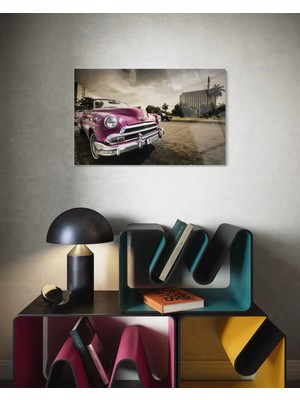 Baskı Perisi Chevrolet Styleline Deluxe Convertible (1951 Model) Cam Tablo 106
