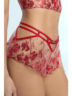 Penti Parlak Kırmızı Rhea Şort