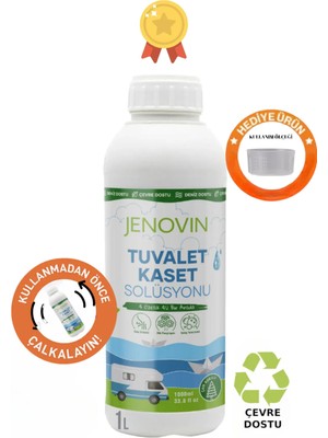 Özbience Çam Aromalı Taşınabilir Tuvalet ve Ölçek Hediyeli Karavan, Tekne Wc Kimyasalı