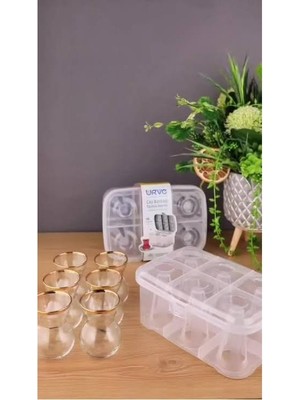 Genel Çay Bardağı Taşıma Kutusu -Pikniğe Özel