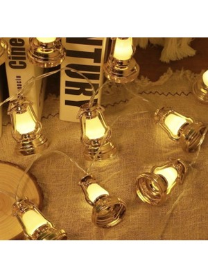 Femina Trendy Ramazan Kandili Desenli 2 Metre 10 LED Dekoratif Işık