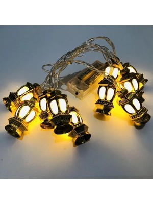 Femina Trendy Ramazan Temalı Kubbe Dekoratif LED Işık 2 Metre