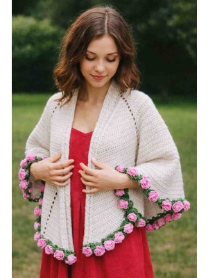 Megahan Buket Şal Battaniye Pembe Sevgililer Günü