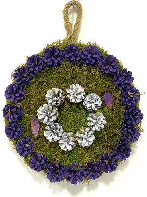 Yuvarlak Duvar Süsü