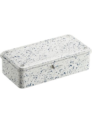 Toyo Steel T-190JIW Saklama Kutusu, Japon Indigo Beyaz, Kalem Kutusu, Dekoratif Kutu, Kalemlik,alet Kutusu