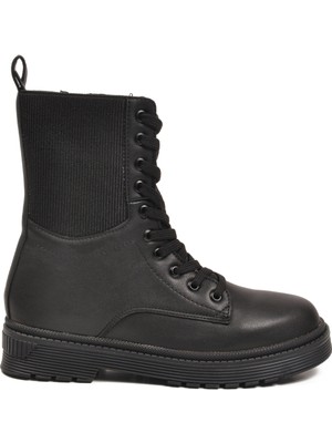 Ayk's Siyah Içi Polarlı Kadın Bot 23002 Z