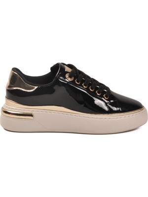 Ayakmod Siyah Rugan Kadın Sneaker Lady 029 Z
