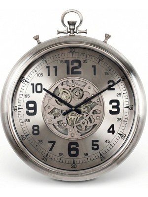 Hediye Bahçesi Çarklı Duvar Saati 52 cm