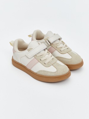 Lc Waikiki Yeni Sezon Bağcık ve Cırt Cırtlı Kız Bebek Spor Ayakkabı