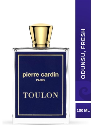 Pierre Cardin Toulon EDT Erkek Parfüm 100 ml|Odunsu, Fresh|Yeşil Elma, Portakal, Bergamot, Sardunya, Amber