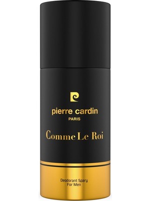 Pierre Cardin Comme Le Roi Erkek Deodorant|Odunsu, Fresh|Biber, Limon, Lavanta, Misk, Sedir Ağacı, Kehribar