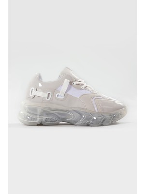 Mubiano Monza Gri Kadın Spor Ayakkabı