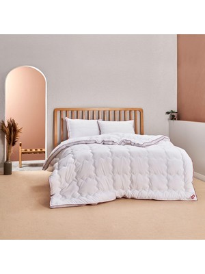 Hepta Collection Balance Düz Dış KUMAŞ:%100 Pamuk, Iç Dolgu: Elyaf Yorgan, Beyaz, Tek Kişilik