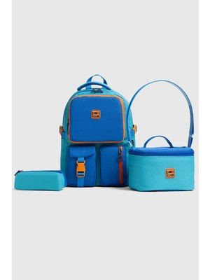 Byhakan Hkn 9013 Kalemlikli  Ilkokul Sırt Çantası Okul Çantası  Çok Bölmeli Ortopedik Sırt