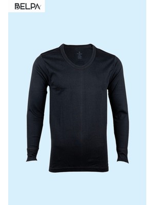 Belpa Ceylanoğlu Erkek Interlok Uzun Kol Fanila 3'lü