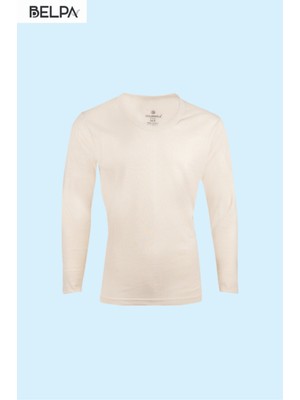 Belpa Ceylanoğlu Erkek Interlok Uzun Kol Fanila 3'lü %100 Pamuklu