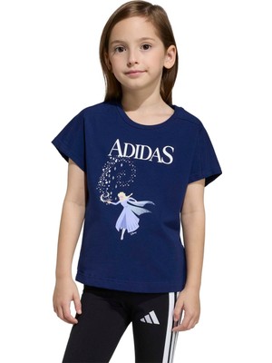 Adidas Disney Frozen Lacivert Çocuk Tshirt