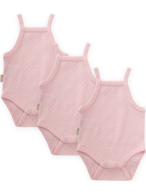 Cigit Üçlü Klimalı Zıbın 0-3 Yaş Pembe