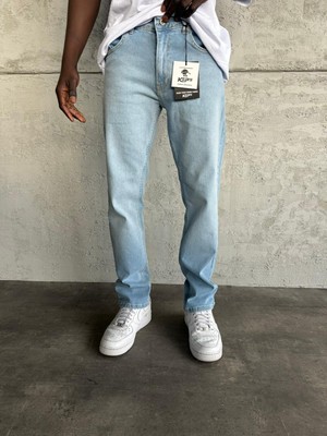 KağanKY Açık Mavi Regular Fit Jean