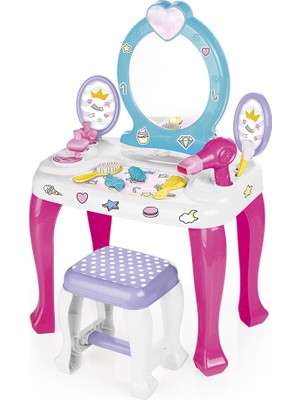 Bg Arzenis Arzenıs Unicorn Makyaj Masası ve Tabure Seti 5457884