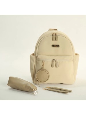 Kayem Kay Diamond Anne Bebek Bakım Sırt Çantası 7345 Krem 658474