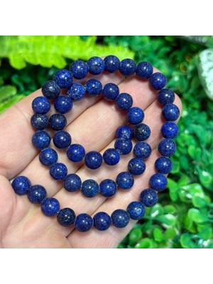 Taş Uzmanı Küre Lapis Renkli Kuvars Taşı 8 mm