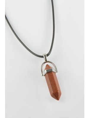 SHC4200 Kahverengi Yıldız Point Kolye