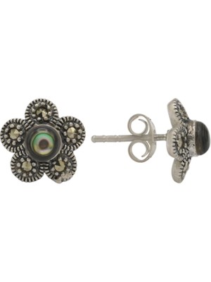 Normadia Kadın Gümüş Küpe, Taşlı Tasarım, Şık ve Zarif Takı 2020204