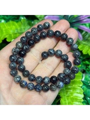 Taş Uzmanı Küre Spektrolit Taşı 8 mm