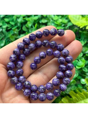 Taş Uzmanı Küre Çeroit Renkli Kuvars Taşı 8 mm