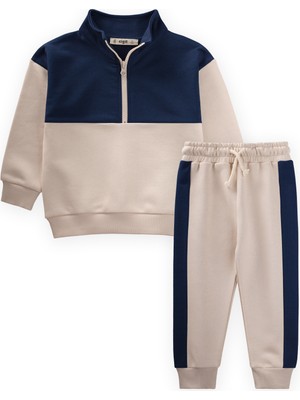 Cigit Sweatshirt Takım 2-10 Yaş Lacivert